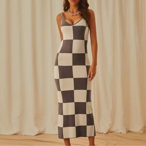 Midi Knit Bodycon Dress